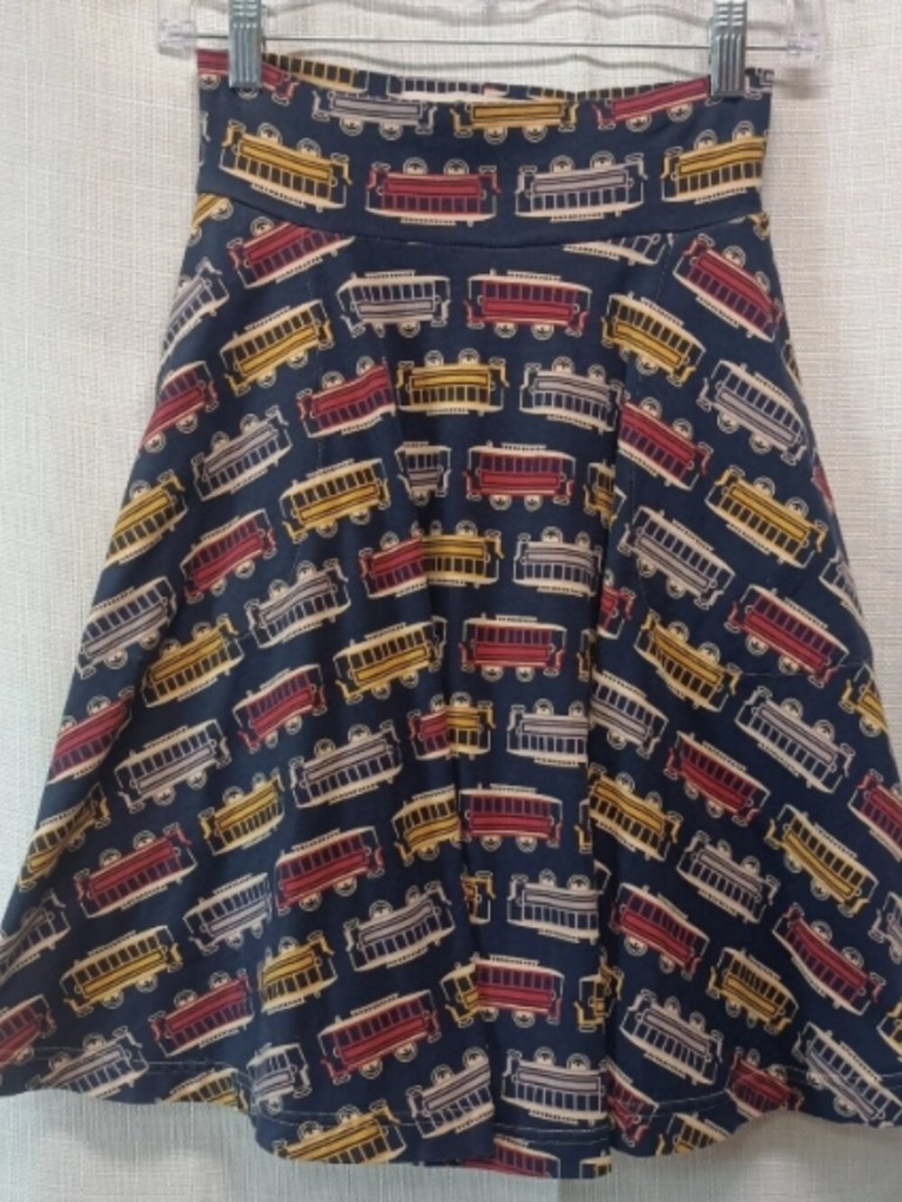 Effie's Heart The Carnaby Skirt- Trolley Car print